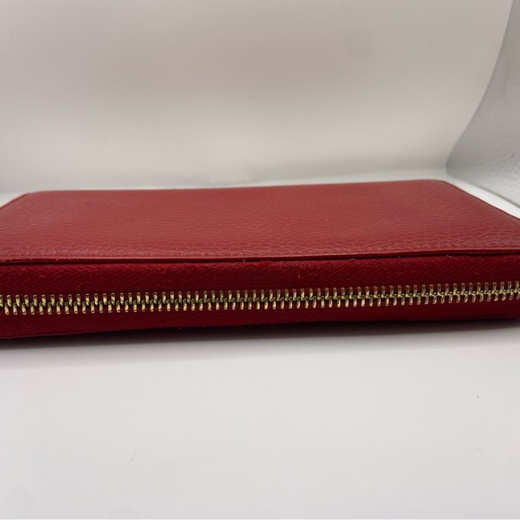 Gucci Marmont Red Pebbled Calfskin Leather - Picture 6 of 13